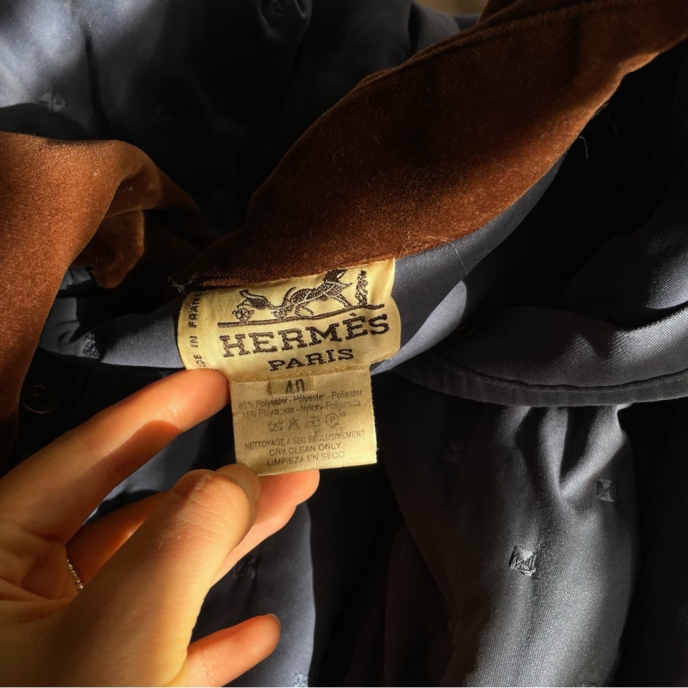 Beautiful Vintage Hermès Coat - Picture 3 of 6